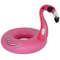 Factory Cheap Hot Sale Inflatable Flamingo Summer Water Fun Pool Toy Safety Swimming Ring For Pool Beach Party