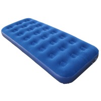 Inflatable Air Single Large Comfortable Inflatable Air Mattress PVC Flocking Air Mattress Bed