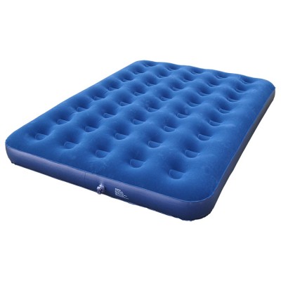 Single Inflatable Bed Pvc Flocking Sofa Bed Air Mattress Custom OEM Indoor Outdoor Air Mattress Bed